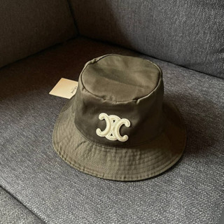 💚หมวกบัคเก็ต TRIOMPHE BUCKET HATคอลใหม่เซ ลีนงานสลับ1:1🔥📌