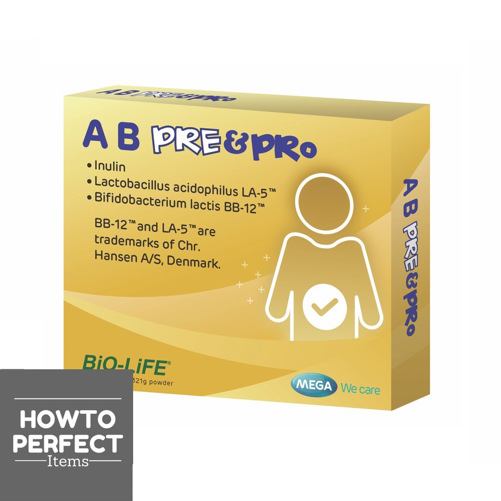 MEGA We Care เมก้า A B Pre&Pro Biotics  prebiotic probiotic probiotics ab pre&pro