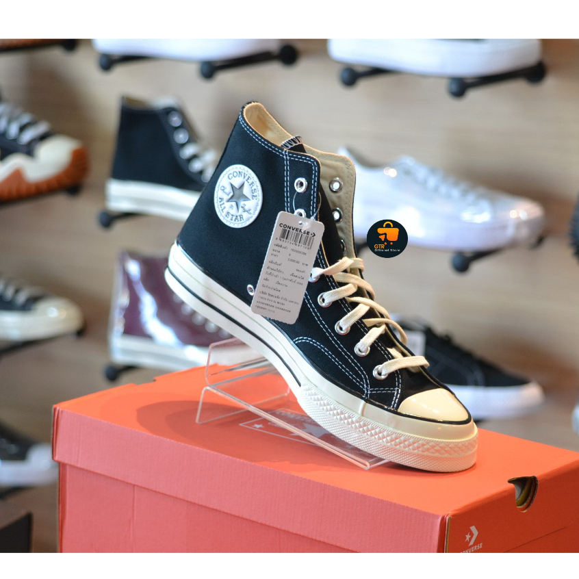 [Authorized Retailer] Converse All Star 70 hi (Classic Repro) สีดำ รองเท้า คอนเวิร์ส รีโปร 70 หุ้มข้อ สินค้าป้ายไทย