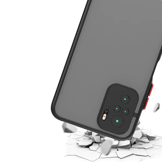 Redmi Note10 4G Note10 5G Note11 Note11s Note11Pro Note9s Note9Pro 10C 10A 10 เคสกันกล้อง ผิด้าน ขอบนิ่ม หลังแข็ง 025