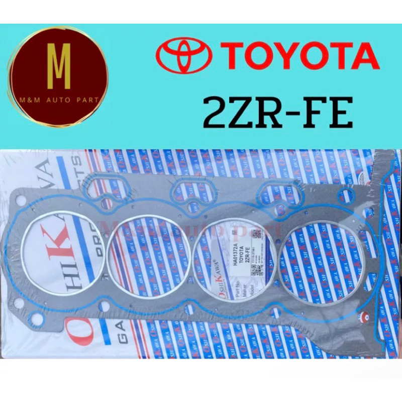 ประเก็นชุดใหญ่ TOYOTA 1,2,3ZR-FE PRIUS ALTIS COROLLA DUAL VVT-I 1.6,1.8,2.0 16V (81.5MM) ยี่ห้อ oshi