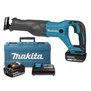 MAKITA เลื่อยชักไร้สาย รุ่น DJR186RFE  แบตลิเธี่ยม 18V 3.0Ah x 2 ก้อน ของแท้พร้อมส่งโดยตัวแทนจำหน่าย