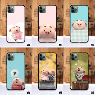 Samsung Note 2 3 4 5 8 9 10 10 Plus เคส หมูน่ารัก