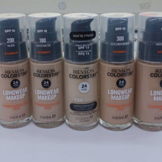 REVLON COLORSTAY MAKEUP เรฟลอน คัลเลอร์สเตย์ เมคอัพ ครีมรองพื้น รุ่นขายดี ปกปิด ติดทน #REVLON