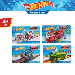 HOT WHEELS FOLD-OUT PLAY SET ฮ็อทวีล โมเดลรถ พาหนะจำลอง ของเล่น (FJN34 CH)