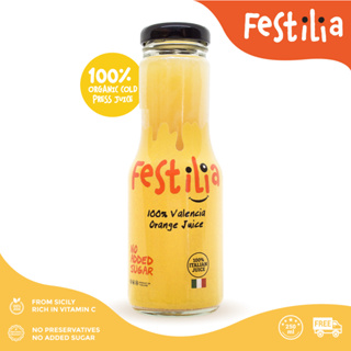 น้ำส้มวาเลนเซีย100% ตราเฟสติเลีย 250 มล. FESTILIA100% VALENCIA ORANGE JUICE 250ml