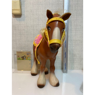 ⚡️RARE ⚡️Disney Princess Pony Belle Horse ม้าตุ๊กตาไซส์ใหญ่มาก Animator เล่นได้ค่ะ สภาพ96%