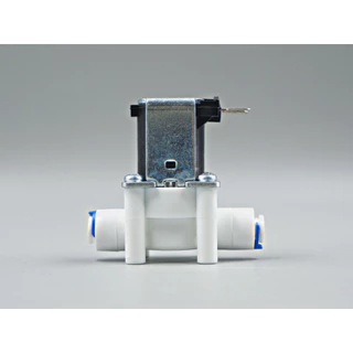 โซลีนอยด์วาล์ว AC 220V ขนาด 2 หุน (1/4”) Solenoid valve ใช้สำหรับเครื่องกรองน้ำ RO อะไหล่เครื่องกรองน้ำ