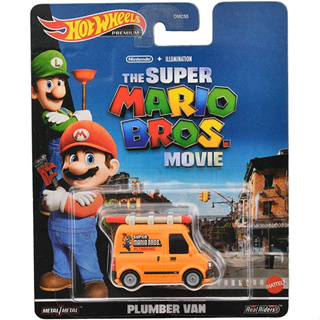 Hot Wheels Retro Entertainment The Super Mario Brothers Movie - Plummer Van