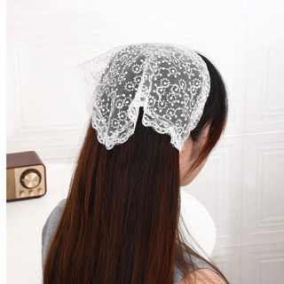 🌷Mesh lace hair band🌷ที่คาดผม ที่คาดผมลูกไม้ ผ้าโพกหัวลูกไม้