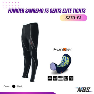 กางเกงปั่นจักรยาน Funkier Sanremo F3 Gents Elite Tights S270-F3