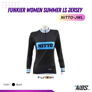 เสื้อปั่นจักรยาน Funkier Women Summer LS Jersey NITTO-JWL