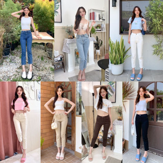 ราคากางเกงยีนส์ slimmy jeans (ป้าย NEW CUTE) (JL-102)