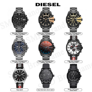 DIESEL นาฬิกาข้อมือชาย Mega Chief Chronograph สินค้าแท้ ประกันศูนย์ไทย