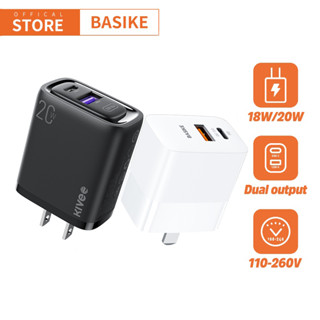 BASIKE หัวชาร์จเร็ว PD 20W Type C USB ใช้สำหรับ หัวชาร์จ adapter Fast Charge อแดปเตอร For Huawei Xiaomi