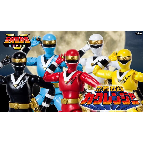 SHODO SUPER NINJA SENTAI KAKURANGER ของใหม่พร้อมส่ง