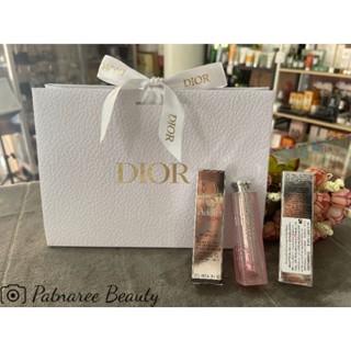 ถุงของขวัญ Dior แบบครัชถือ 18cm พร้อมโบว์