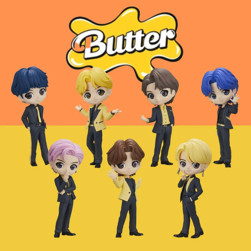 [⭐️แท้/Lot JP] BTS TinyTan QPosket Figure - Banpresto QPosket TinyTAN Butter