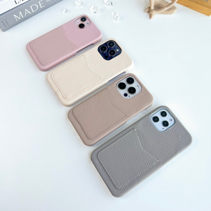 [i14]พร้อมส่งในไทย E3S38 เคสใส่บัตรมุมแหลม เคสเสียบบัตร สำหรับ IPhone case เคสไอโฟน 14Pro,14Promax