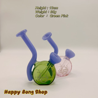 NEW 🔥 Mini Glass Bong บ้องแก้วจิ๋วมินิ บ้องแก้วพกพา