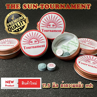 หัวคิว THE SUN รุ่น Tournament 11.5 มิล ( 1 ตลับ บรรจุ 2 หัว )