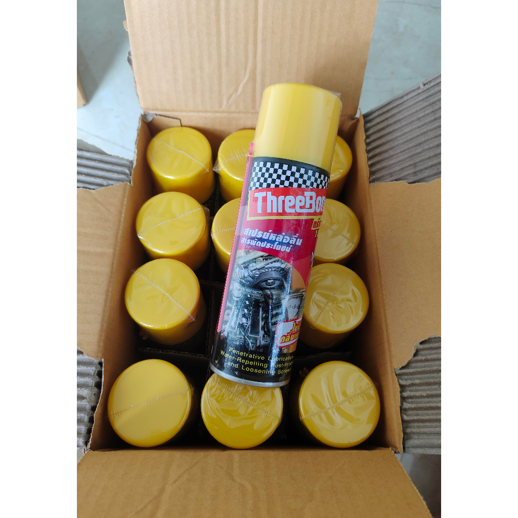 **ยกลัง 12 กระป๋อง** ThreeBond 1800 สเปรย์หล่อลื่นเอนกประสงค์ ขนาด 200 ml x 12, 400 ml x 12 คุณภาพดีกว่า SONAX