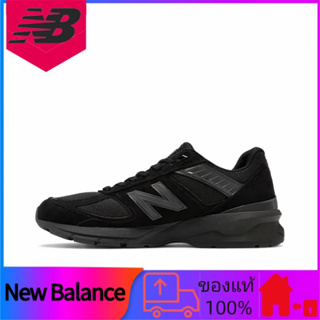 ของแท้ 100% New Balance NB 990 V5 กันลื่นทนต่อการสึกหรอดูดซับแรงกระแทกระบายอากาศรองเท้าวิ่งต่ำสีดำ