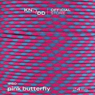 KNODD พาราคอร์ดไนลอน นำเข้าจากอเมริกา สี No.4150: Pink Butterfly ขนาด 4มม