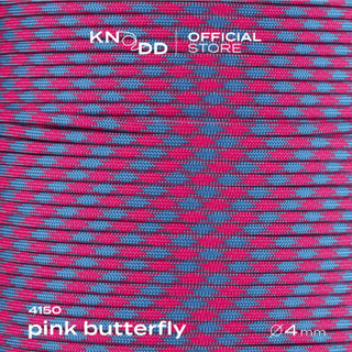 KNODD พาราคอร์ดไนลอน นำเข้าจากอเมริกา สี No.4150: Pink Butterfly ขนาด 4มม