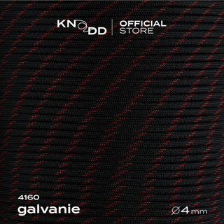 KNODD พาราคอร์ดไนลอน นำเข้าจากอเมริกา สี No.4160: Galvanie ขนาด 4มม