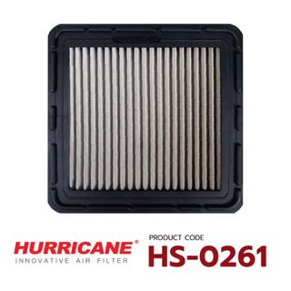 HURRICANE กรองอากาศสแตนเลสสตีล เฮอร์ริเคน รุ่น HS-0261 Citroen Peugeot