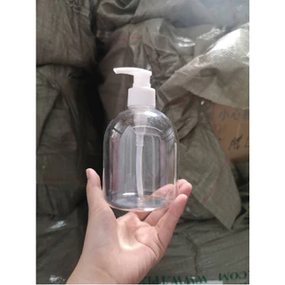 ขวดปั๊มพลาสติก 500ml. ขวดสบู่เหลว แชมพู เกรดอย่างดีพร้อมหัวปั๊ม พร้อมส่ง ส่งไว