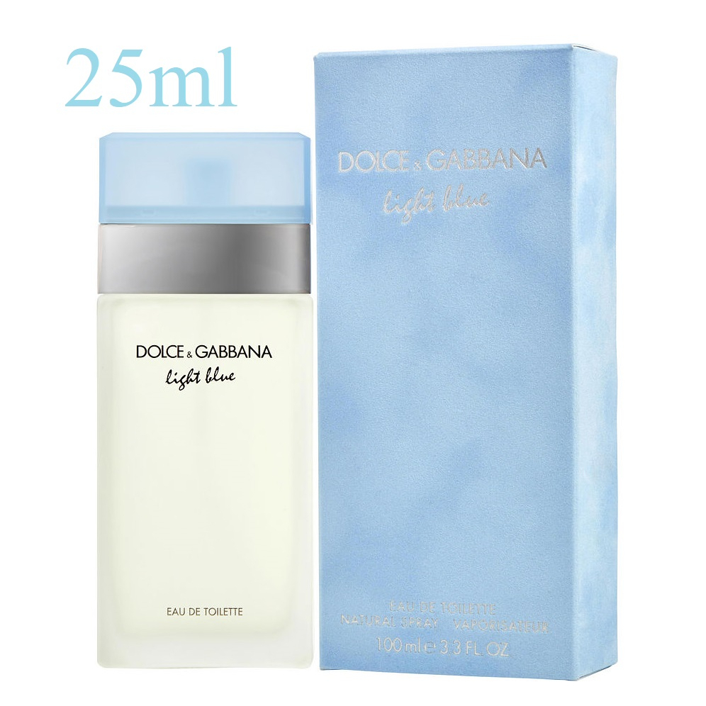1155 บาท (รับเงินคืน 15% ใช้โค้ด J5BAK66V) Dolce&Gabbana Light Blue EDT 25ml For WOMEN Beauty