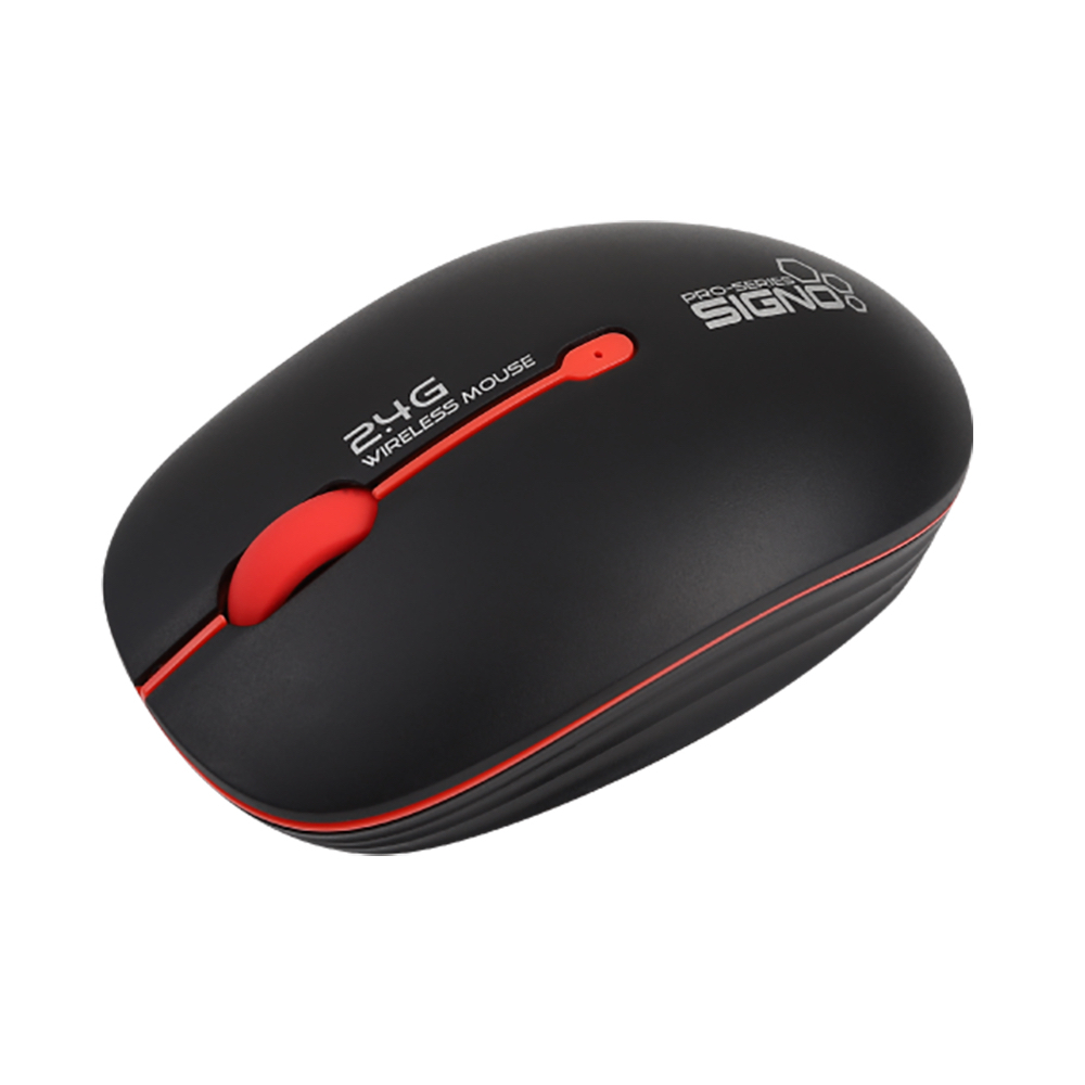 SIGNO 2.4G Wireless Optical Mouse รุ่น WM-140 (เมาส์ ไร้สาย)
