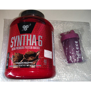 [โค้ดช้อปปี้  10DDXSEPW3  ลด 10%] {FREE SHAKER} BSN SYNTHA-6 Ultra-Premium Whey Protein 5 lb - Chocolate Milk Shake bsn