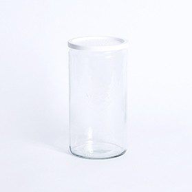 WECK – CYLINDER JAR 1590 ML W/PL ขวดแก้ว ฝาพลาสติก (WE-974LL)