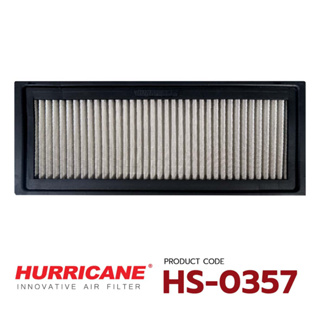 HURRICANE กรองอากาศสแตนเลสสตีล เฮอร์ริเคน รุ่น HS-0357 Honda Odessy(Malay)