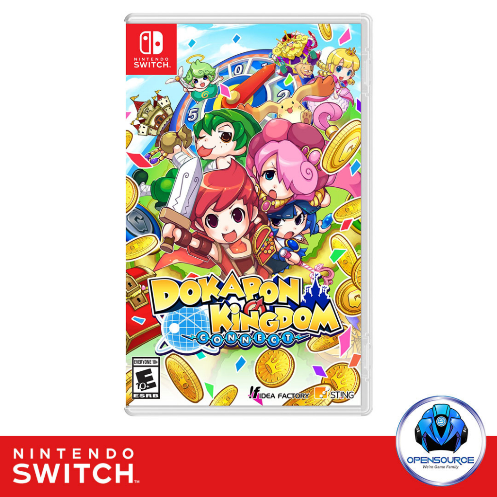 [พร้อมส่ง อุดหนุนร้านไทย]Nintendo: DOKAPON KINGDOM (US Z1 เมกาแท้) - Nintendo Switch