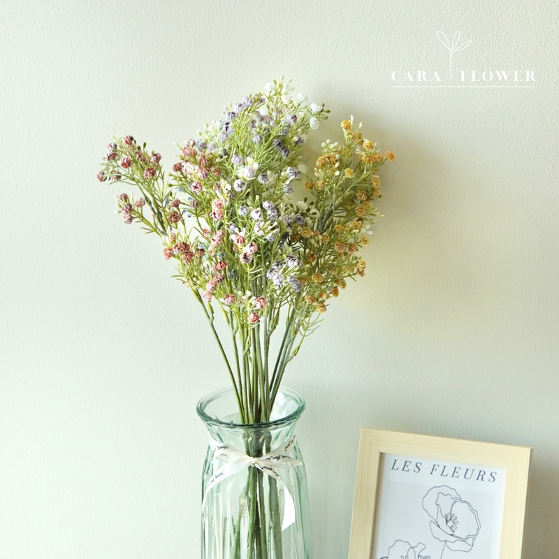 Gypsophila | ดอกยิปโซปลอม ดอกไม้ปลอม แซมดอกไม้ ไว้ตกแต่งบ้าน (G05) [พร้อมส่ง]