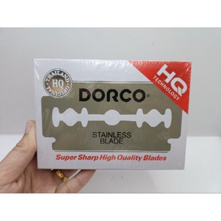 Dorco Stainless Blade ดองโก้ ใบมีดโกน 2 คม ( แพ็ค 100 ใบ )