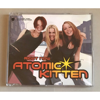 ซีดีซิงเกิ้ล ของแท้ ลิขสิทธิ์ มือ 2 สภาพดี...ราคา 250 บาท “Atomic Kitten” ซิงเกิ้ล "Right Now”*แผ่นหายาก Made in EU”