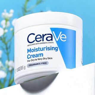 เซราวี มอยซ์เจอร์ไรซิ่ง ครีม 85ก Cerave Moisturising Cream 85g For Dry Skin ครีมบำรุงผิวหน้าและผิวกาย มอยเจอร์ไรเซอร์