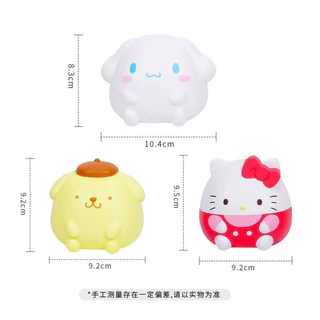 พร้อมส่ง สกุชชี่ น่ารักงานดี รุ่นกลม ซาริโอ้ น่ารักสโลว์ 🎀