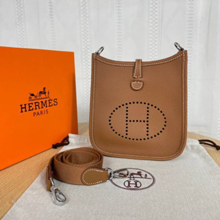 🔥🔥พร้อมส่ง New #Hermes Mini TPM Evelyne งานเทพ