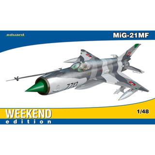 พลาสติก โมเดล ประกอบ EDUARD สเกล 1/48 MiG-21MF (84126)