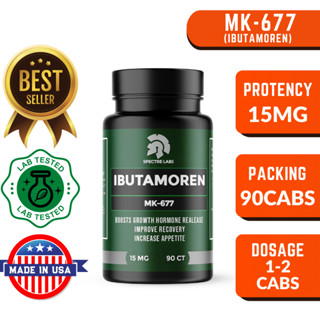 SPECTRE LABS IBUTAMOREN (Mk-677) - 90 Capsules SARMs