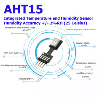 AHT15 Integrated temperature and humidity sensor (1.8V-3.6V)