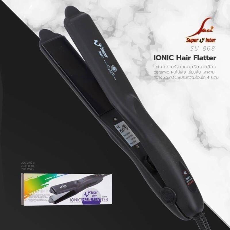 เครื่องหนีบผม SUPER Vของแท้ มี 4 รุ่น ที่หนีบผม เครื่องหนีบผม ใช้ดี