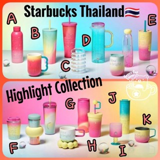 Starbucks Thailand Highlight Collection.🌈⛱️🍭🇹🇭