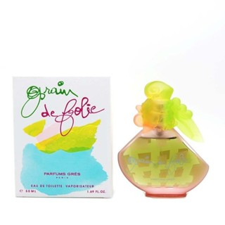 Grain de Folie by Parfums Grès Eau De Toilette For Women 50 ml. ( กล่องซีล )